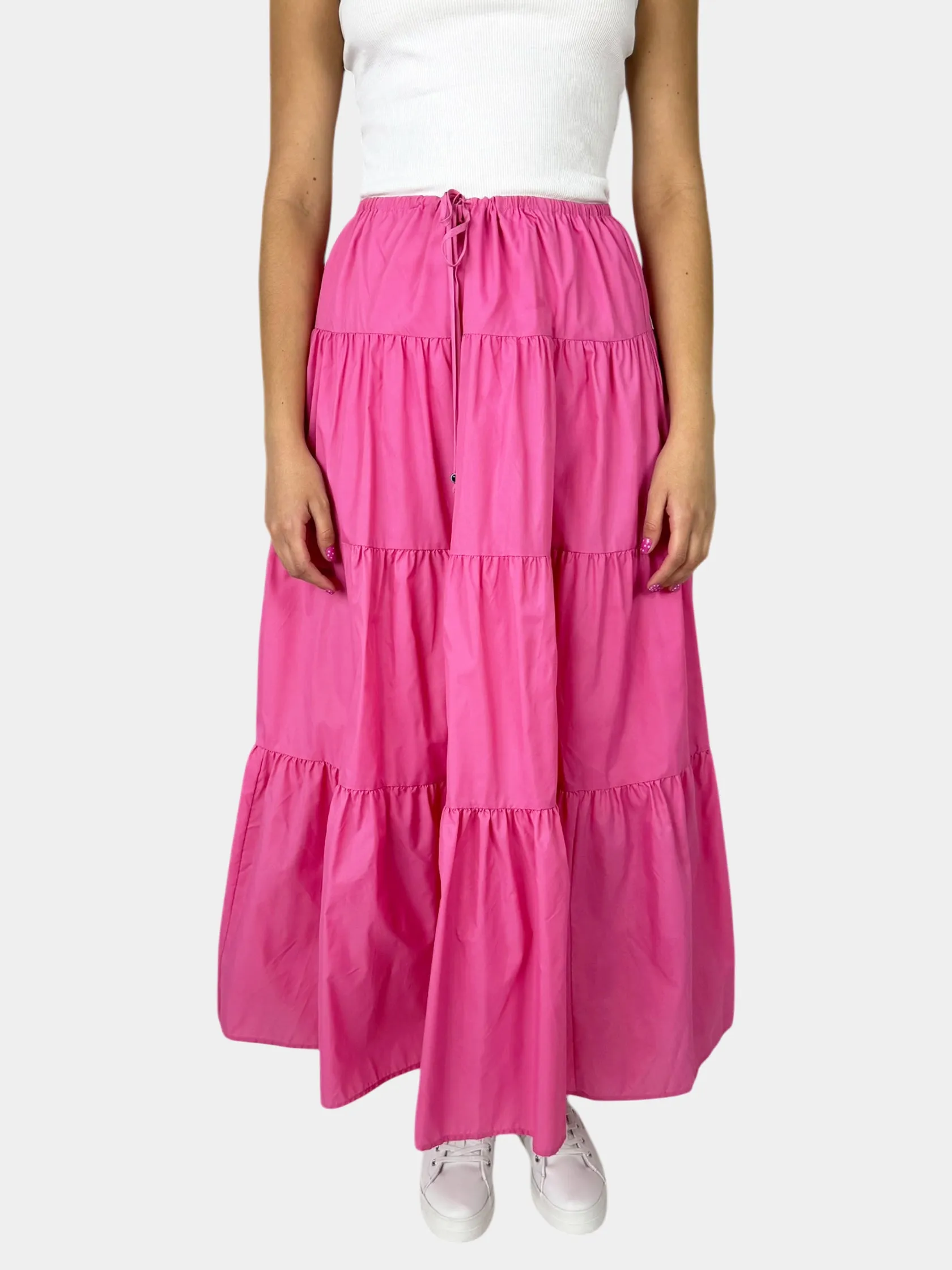 Tiered Maxi Skirt