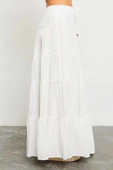 Tiered Maxi Skirt