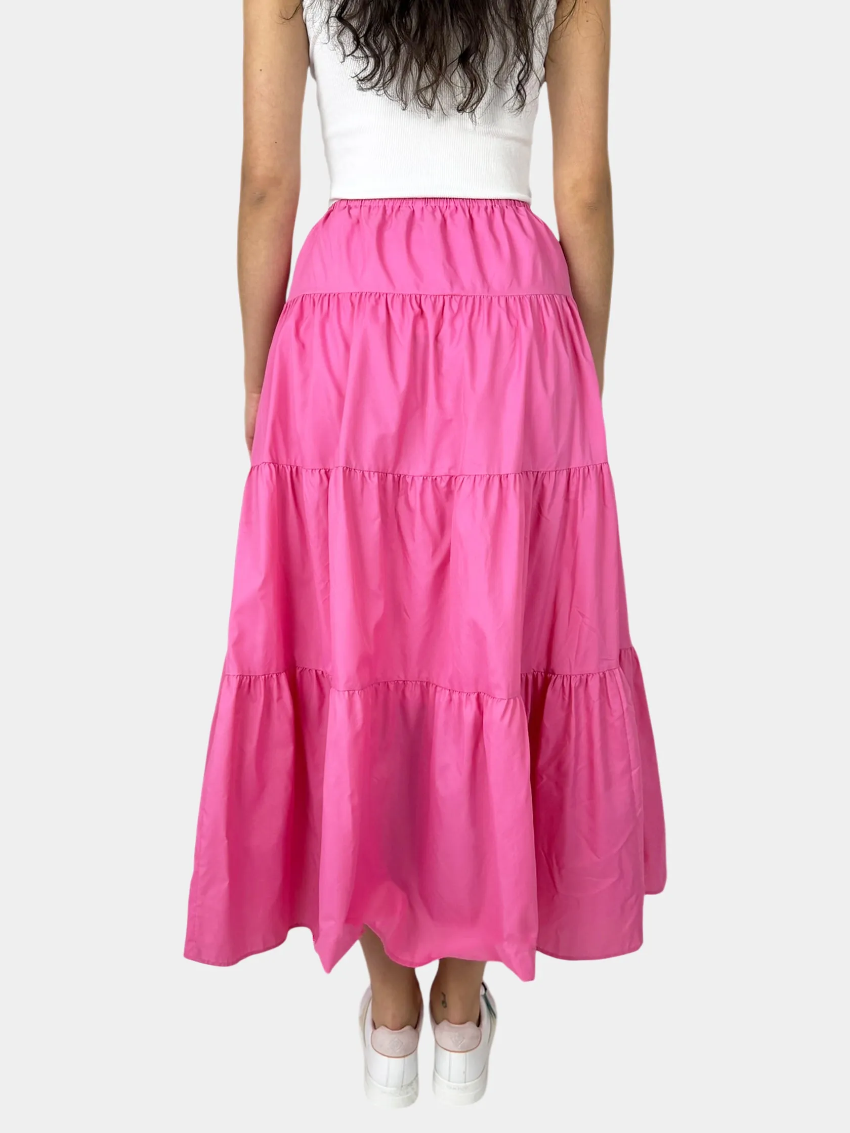 Tiered Maxi Skirt