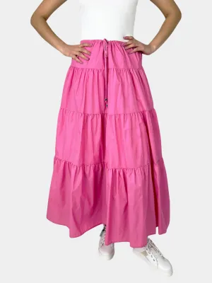Tiered Maxi Skirt