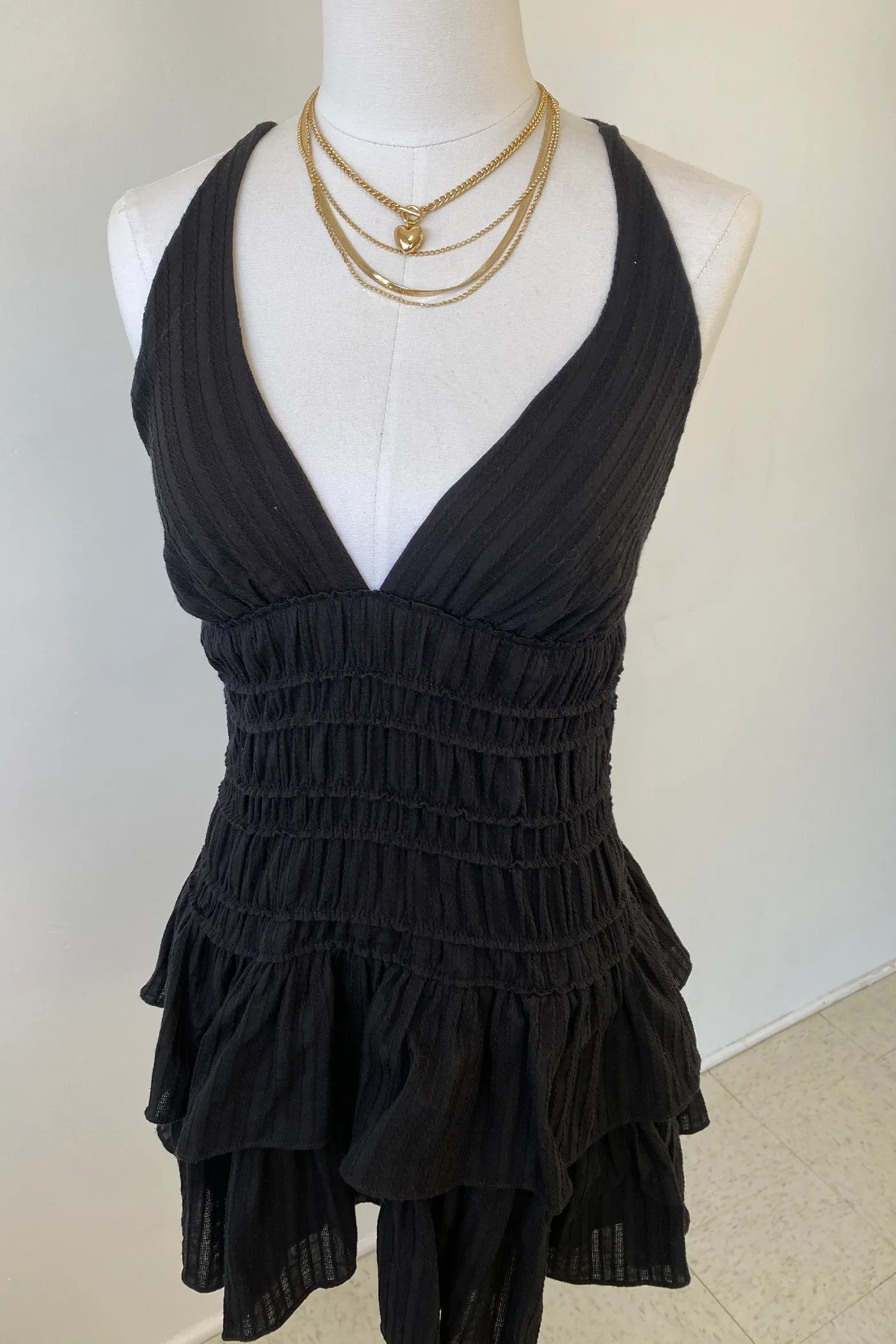 Tiered Mini Cami Dress