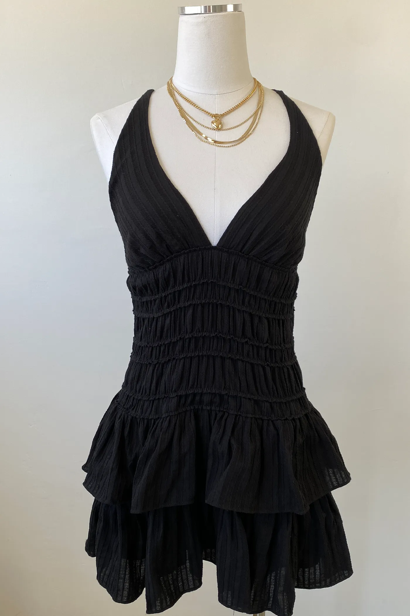 Tiered Mini Cami Dress