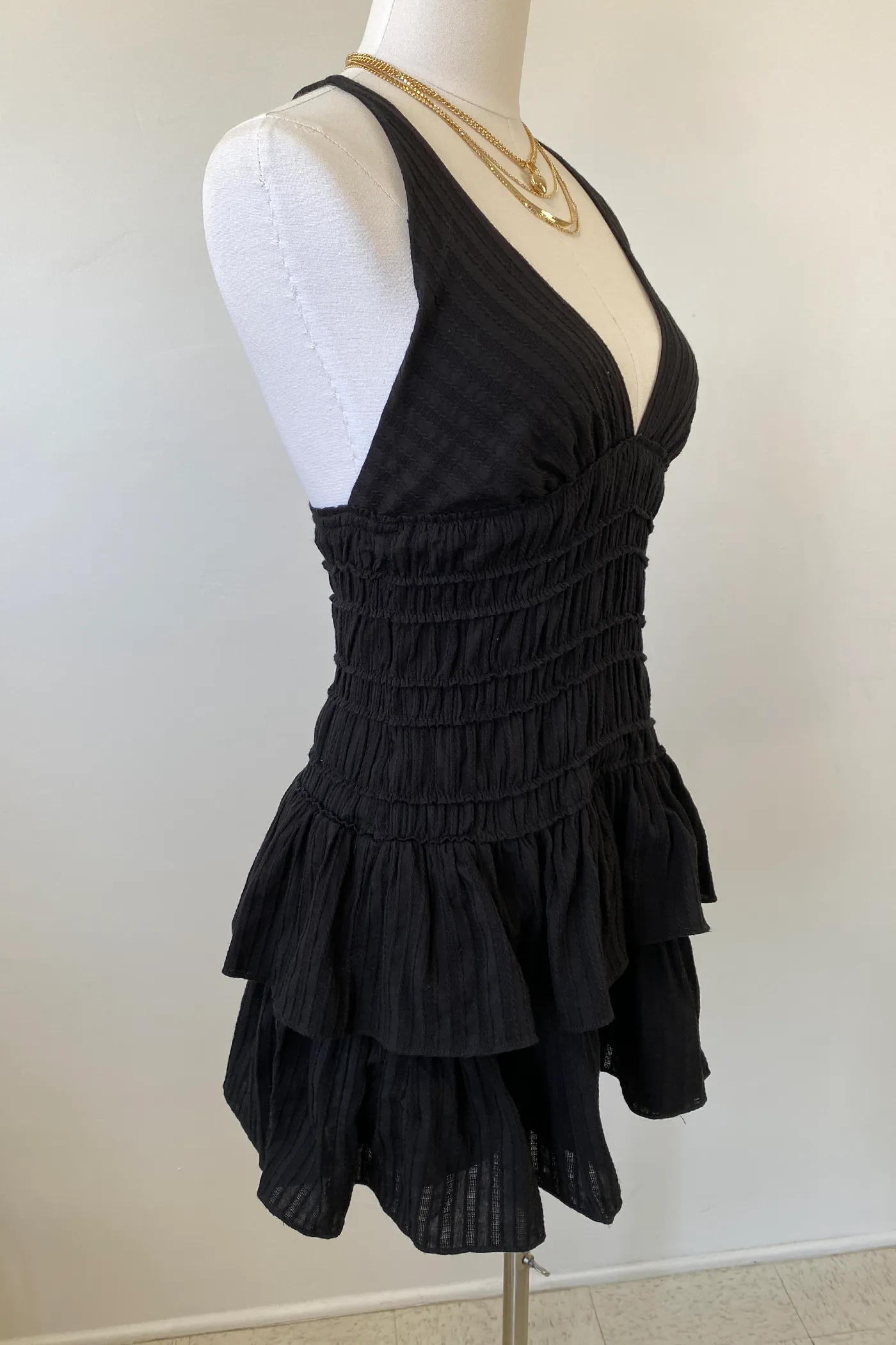 Tiered Mini Cami Dress