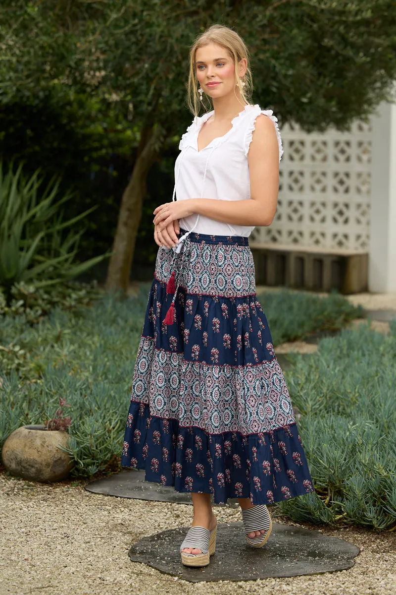Tiered Skirt Mahim