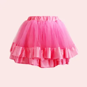 Tulle Skirt - Deep Pink