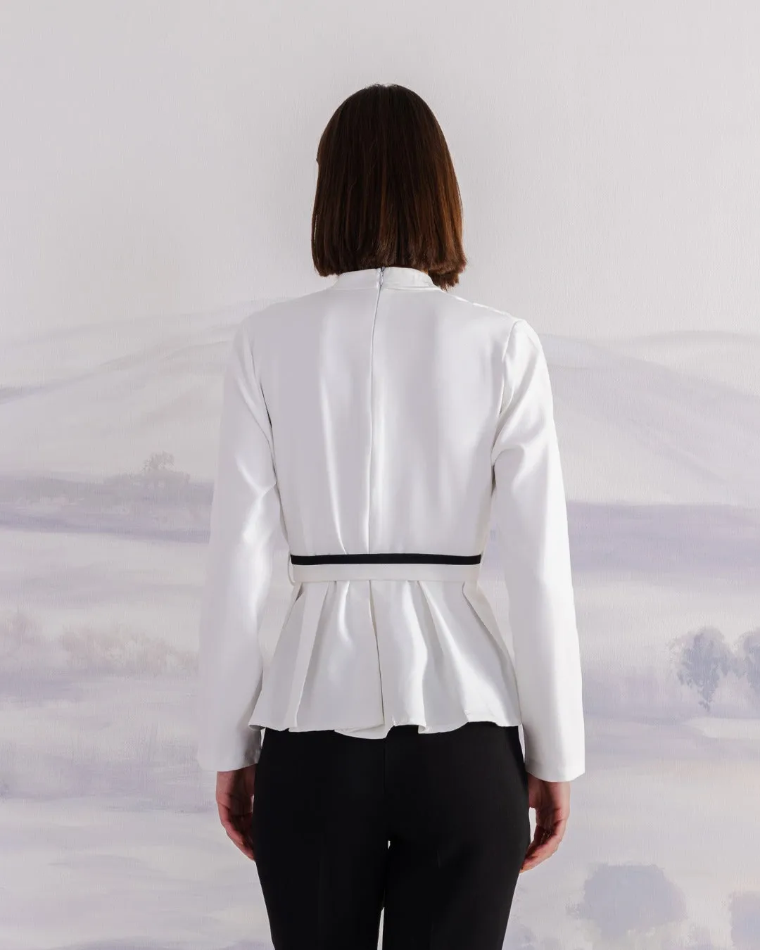 Venu-sian Peplum Top