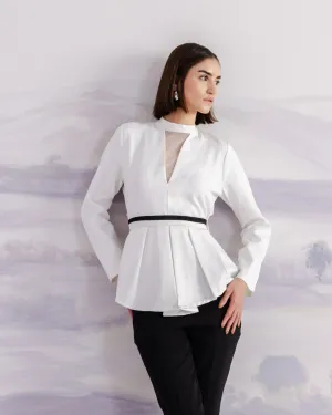Venu-sian Peplum Top