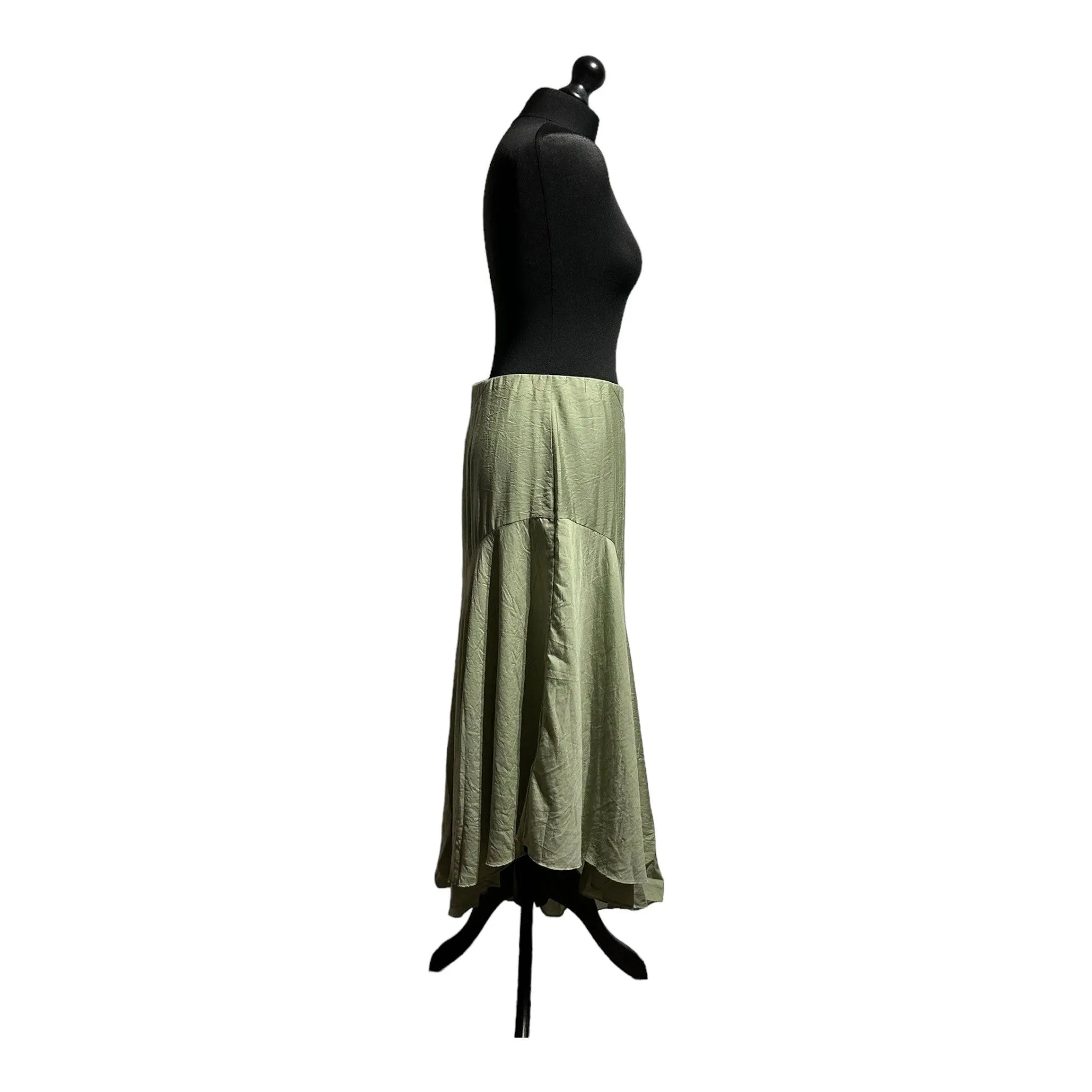 Vince Button Tiered Skirt