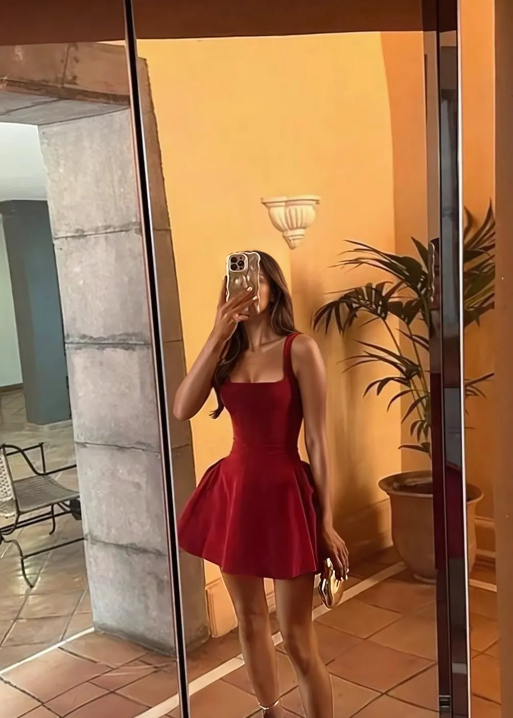 Vivienne Dress - Scarlet