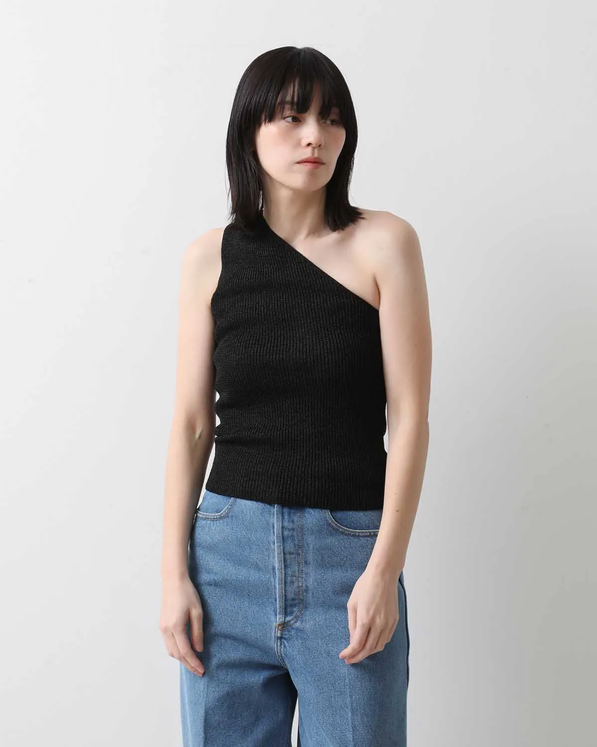 WASHI PAPER ASYMMETRICAL TOP